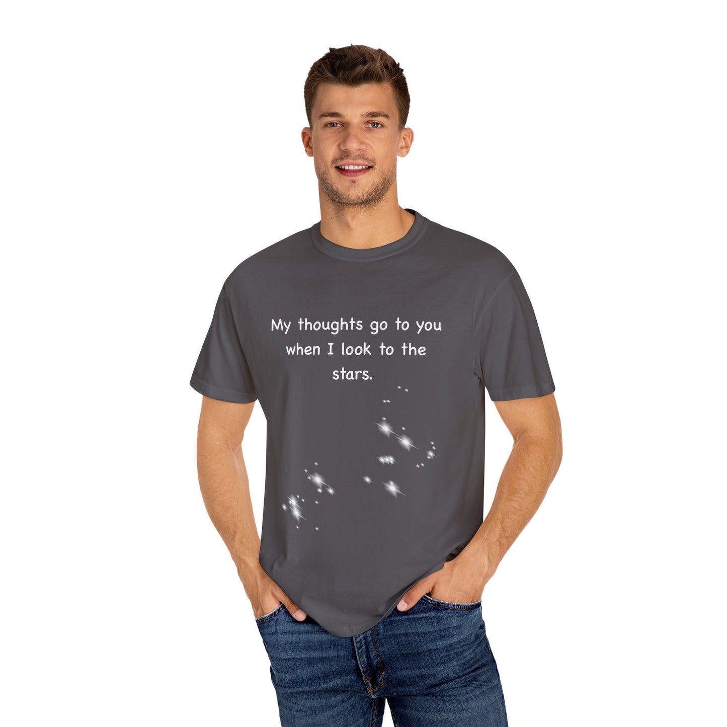 Orion and Canis Major Unisex Garment-Dyed T-shirt