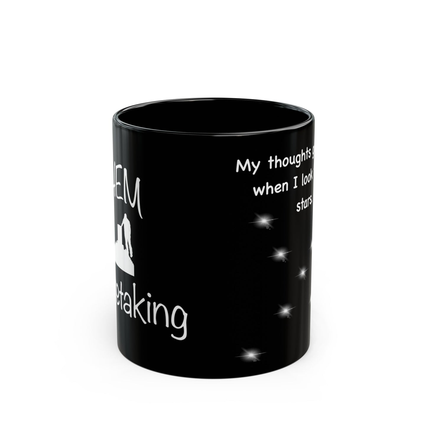 Cygnus The Swan Black Mug (11oz, 15oz)