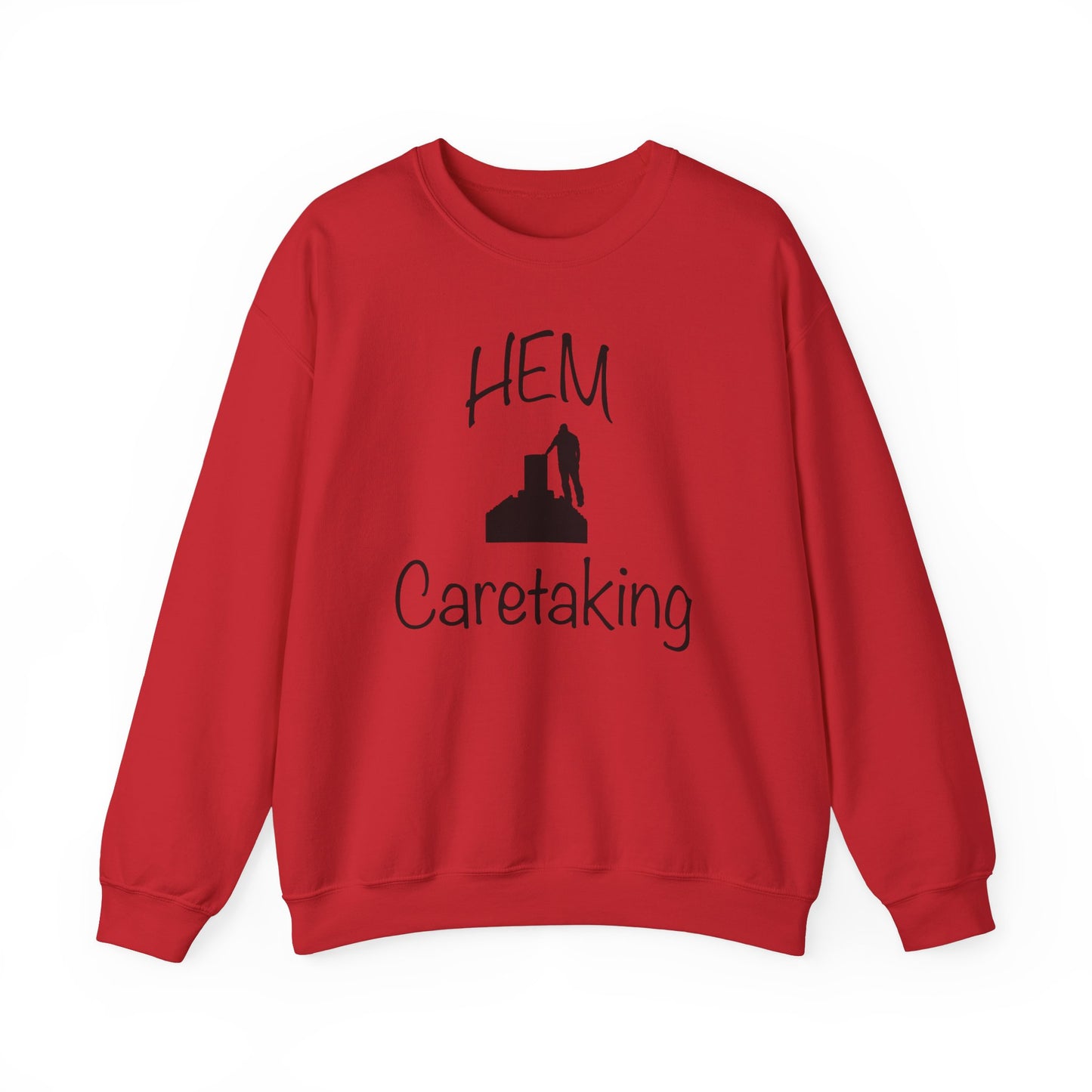 HEM Logo w/ Quote Unisex Heavy Blend™ Crewneck Sweatshirt