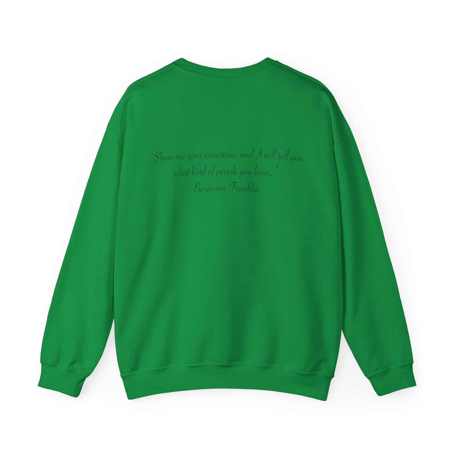 HEM Logo w/ Quote Unisex Heavy Blend™ Crewneck Sweatshirt