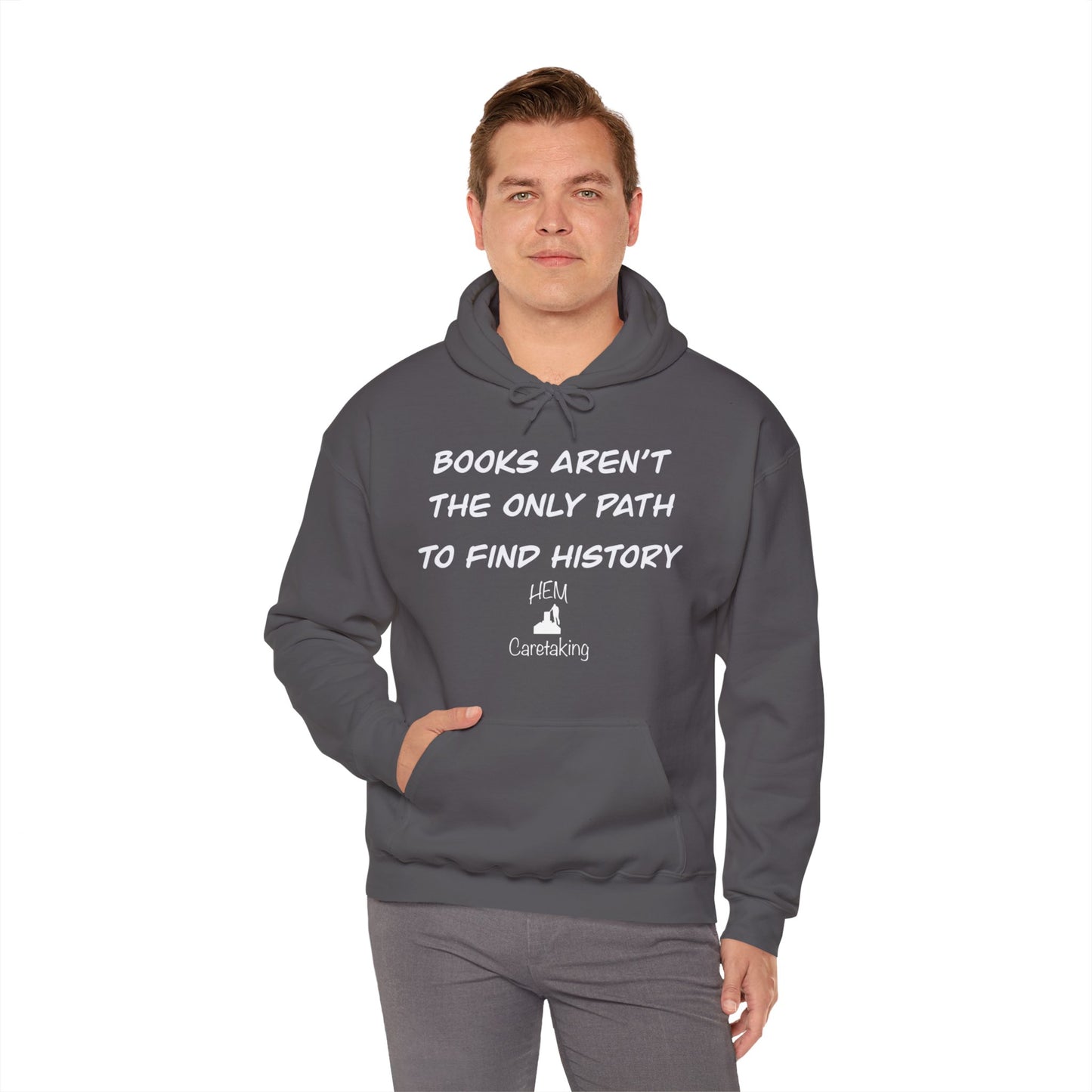 HEM Logo Pathway Unisex Heavy Blend™ Hooded Sweatshirt