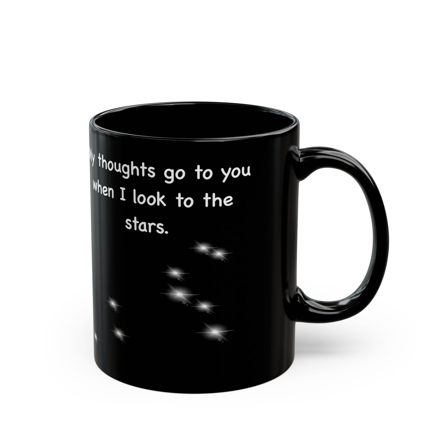 Leo Major The Big Cat Black Mug (11oz, 15oz)