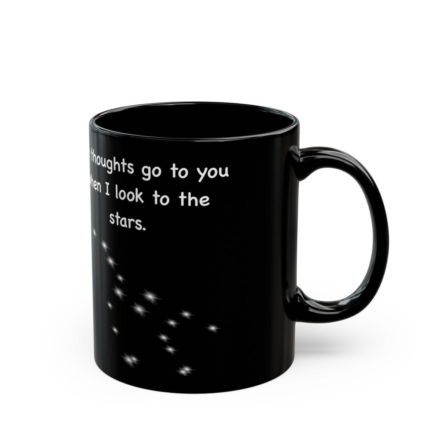 Ursa Major The Big Bear Black Mug (11oz, 15oz)