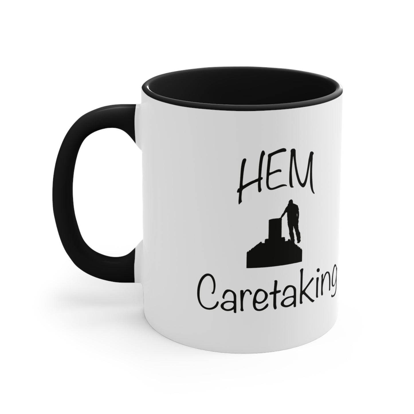 HEM Logo w/ Quote Accent Coffee Mug, 11oz