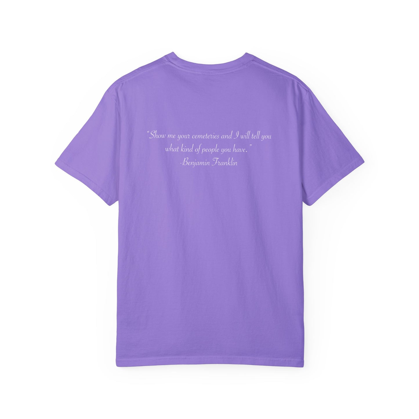 HEM Logo w/ Quote Unisex Garment-Dyed T-shirt