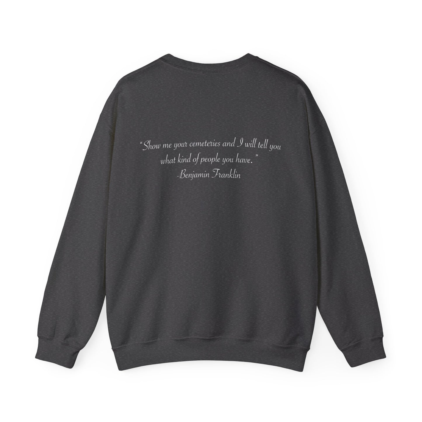 HEM Logo w/ Quote Unisex Heavy Blend™ Crewneck Sweatshirt