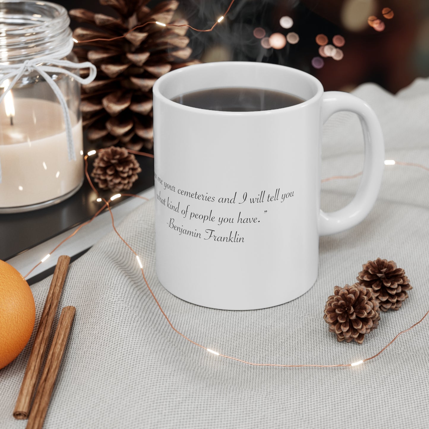 HEM Logo w/ Quote Ceramic Mug 11oz