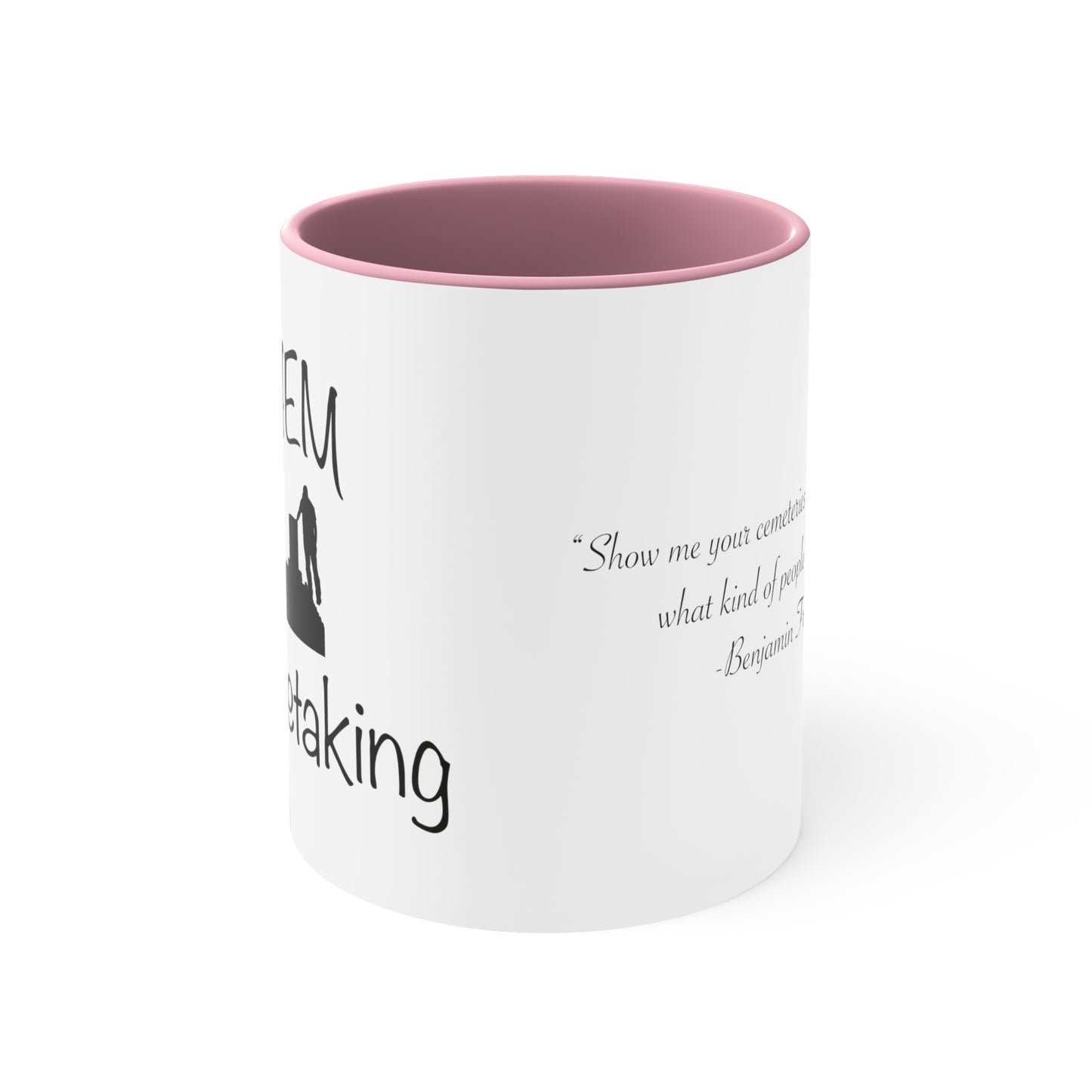 HEM Logo w/ Quote Accent Coffee Mug, 11oz