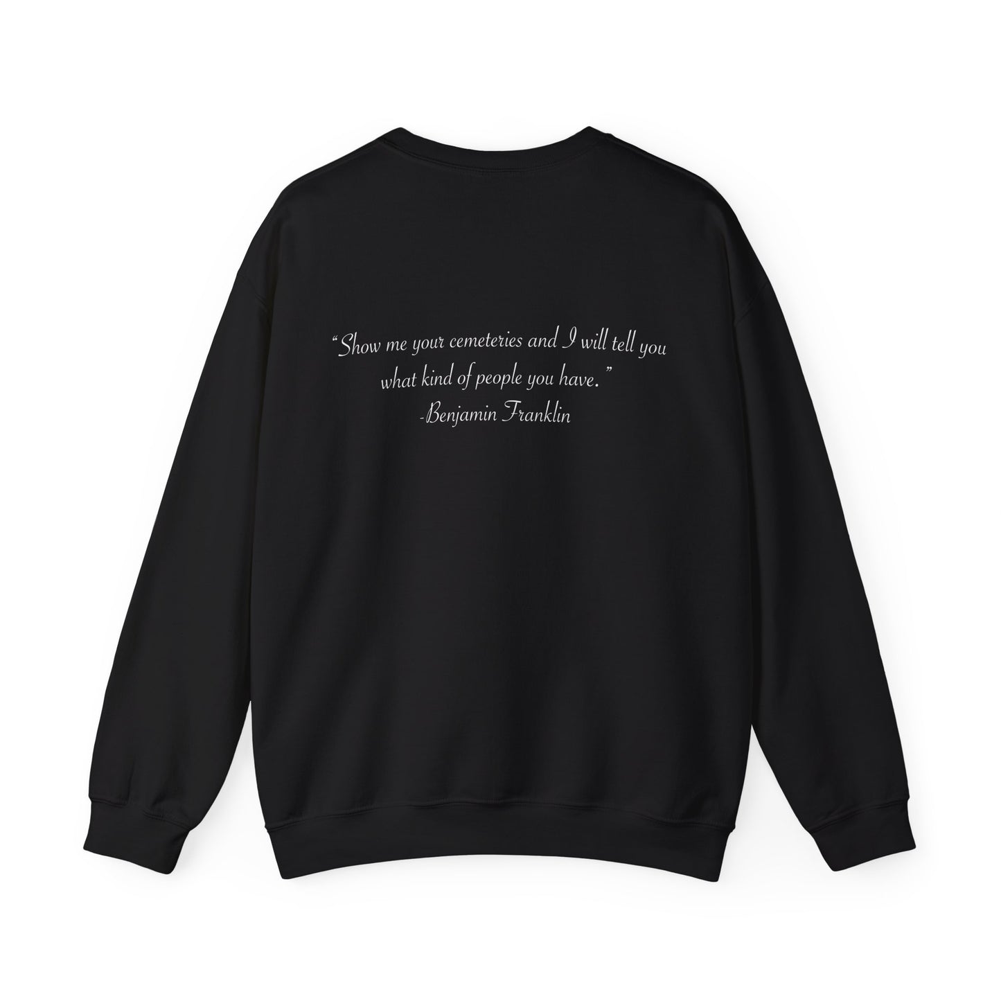 HEM Logo w/ Quote Unisex Heavy Blend™ Crewneck Sweatshirt