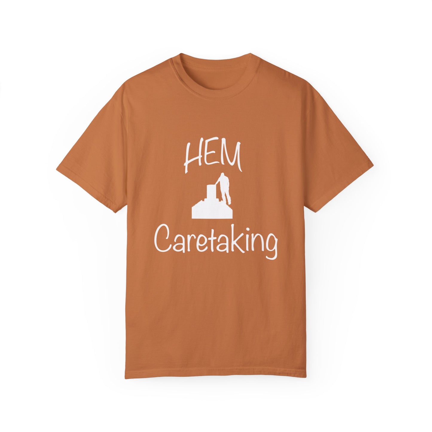 HEM Logo w/ Quote Unisex Garment-Dyed T-shirt