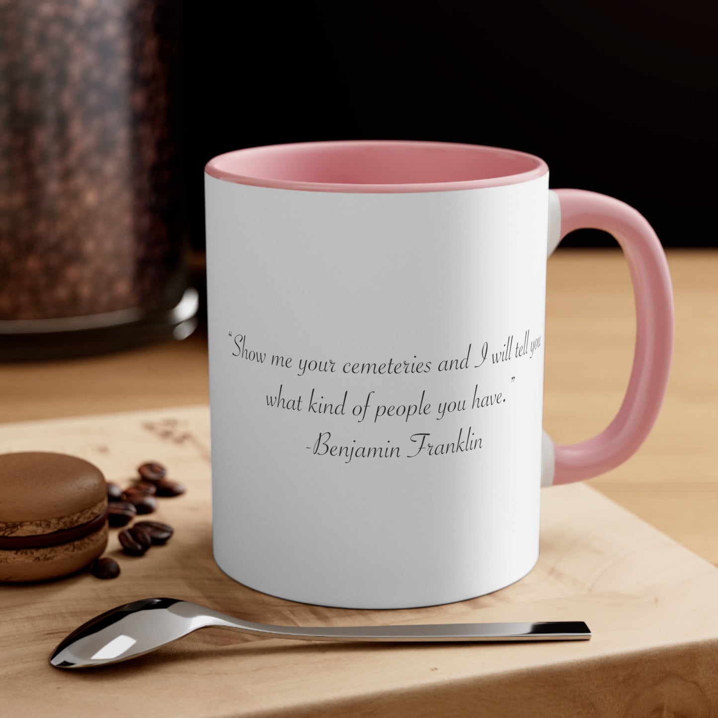 HEM Logo w/ Quote Accent Coffee Mug, 11oz