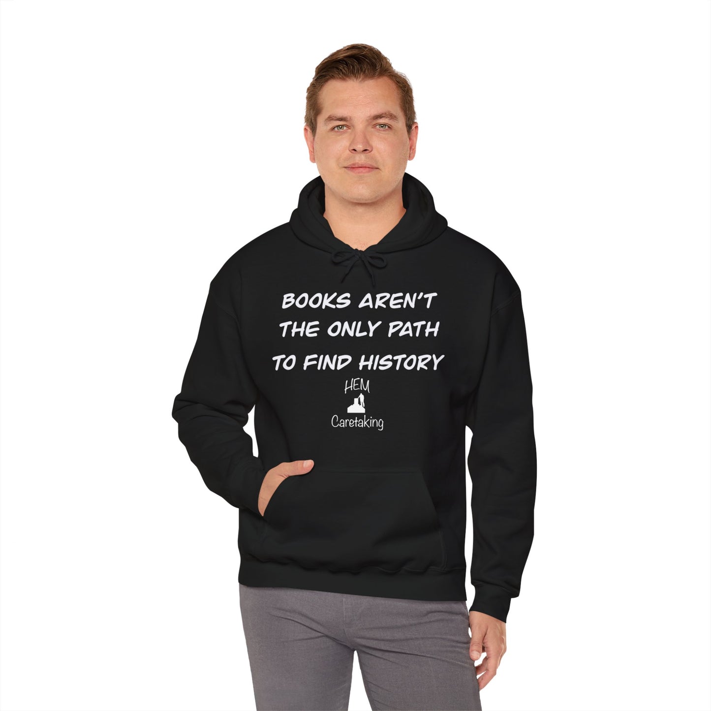 HEM Logo Pathway Unisex Heavy Blend™ Hooded Sweatshirt