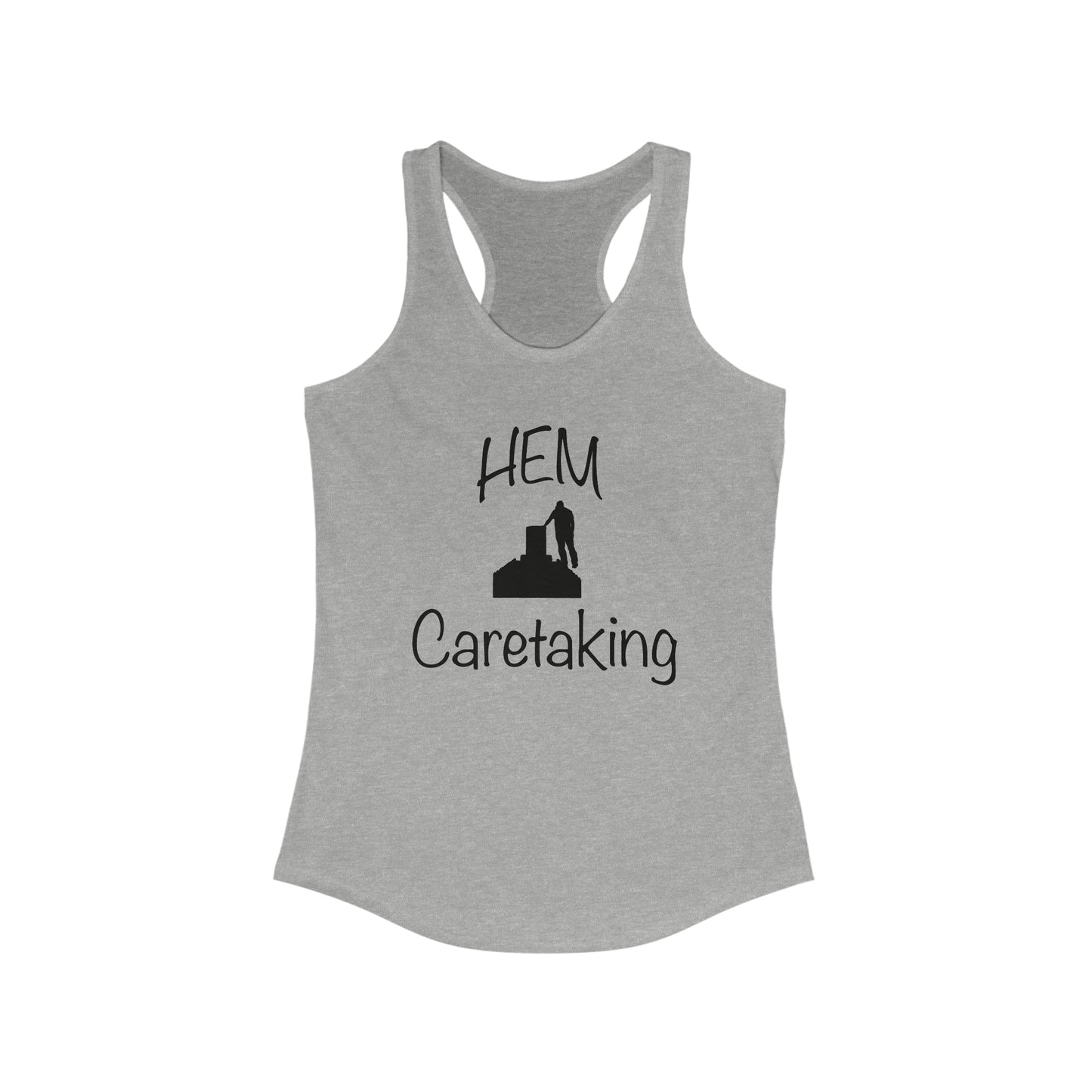 HEM Logo Women's Ideal Racerback Tank