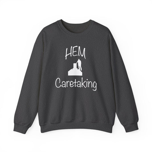 HEM Logo w/ Quote Unisex Heavy Blend™ Crewneck Sweatshirt