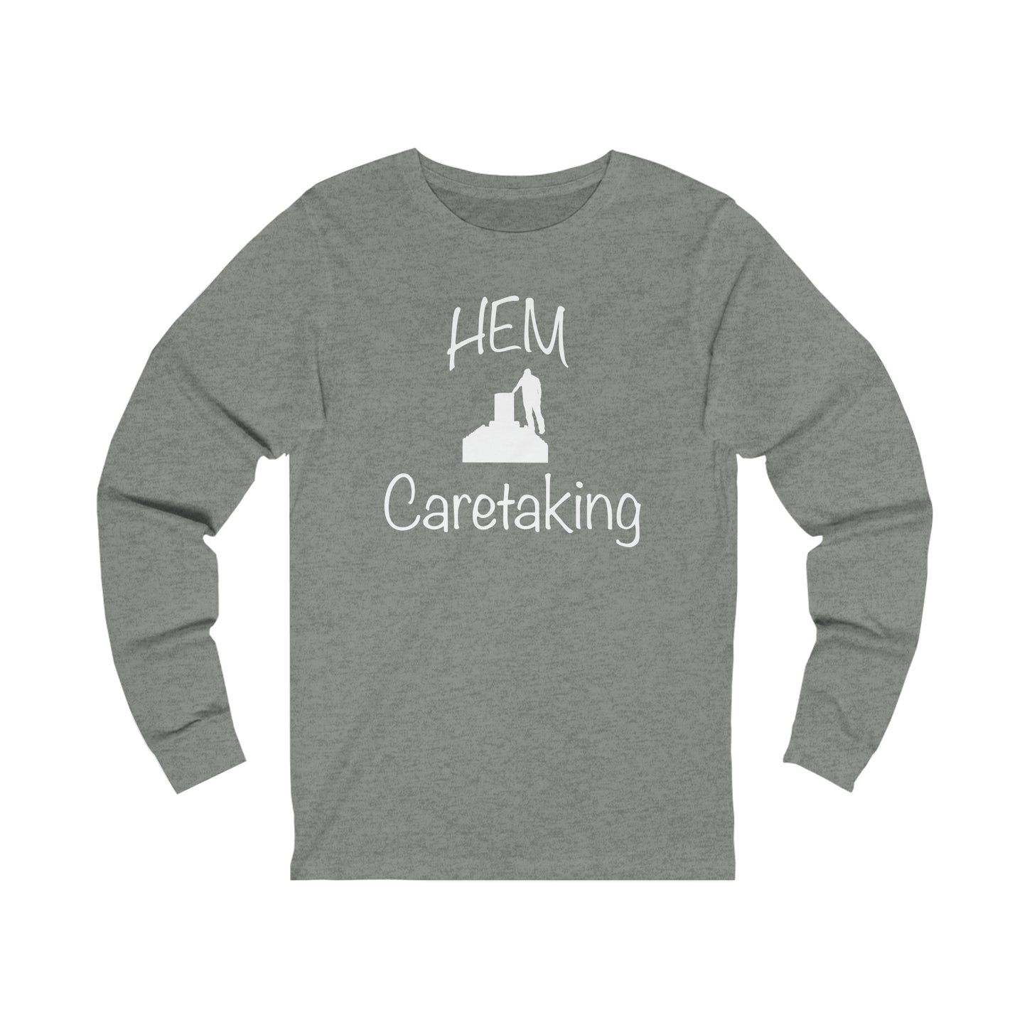 HEM Logo w/ Quote Unisex Jersey Long Sleeve Tee