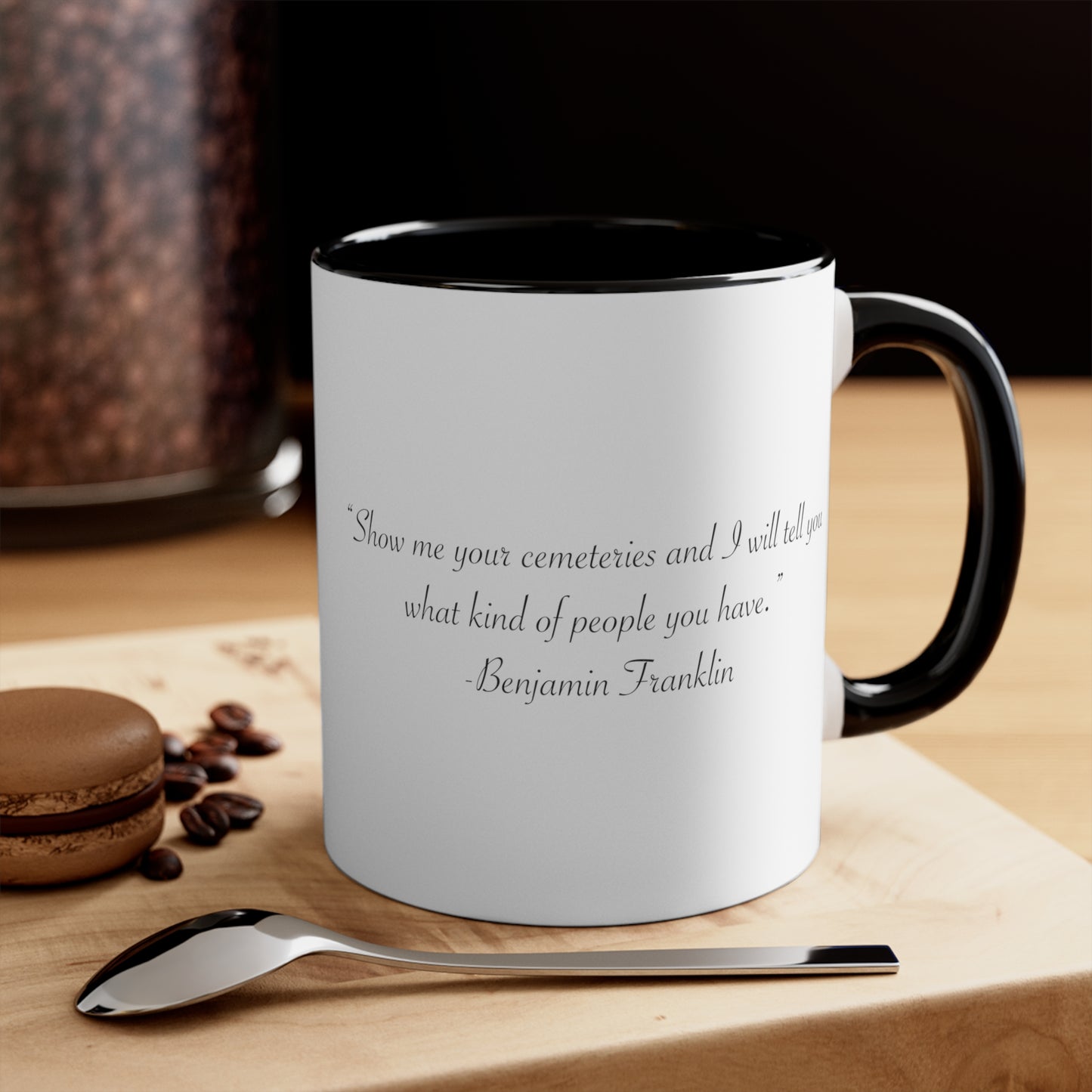 HEM Logo w/ Quote Accent Coffee Mug, 11oz