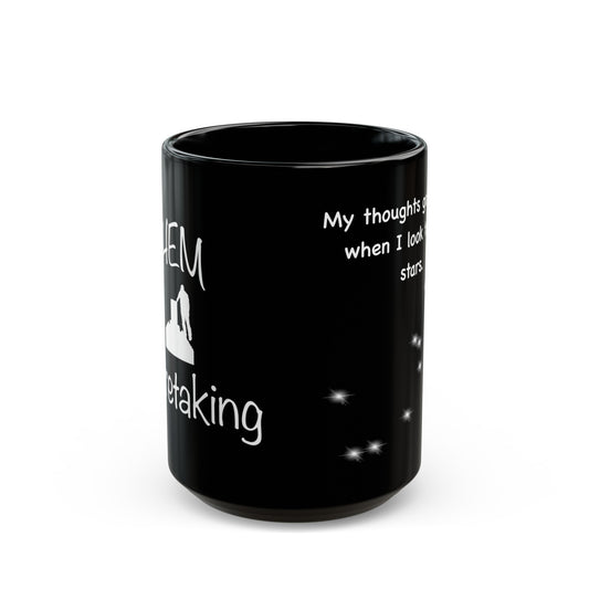 Lupus The Wolf Black Mug (11oz, 15oz)