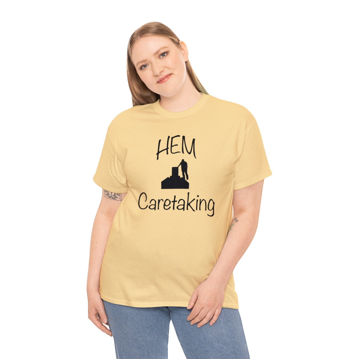 HEM Logo w/ Quote Unisex Heavy Cotton Tee