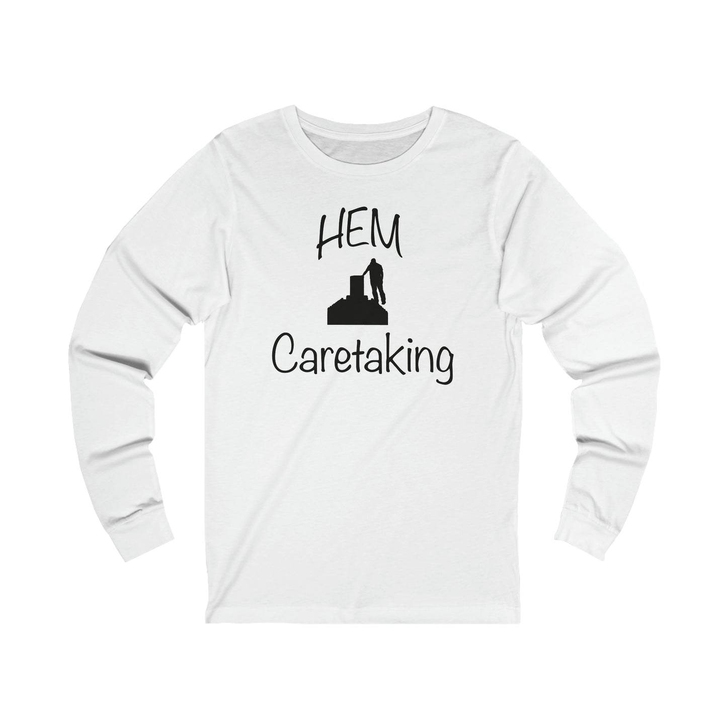 HEM Logo w/ Quote Unisex Jersey Long Sleeve Tee