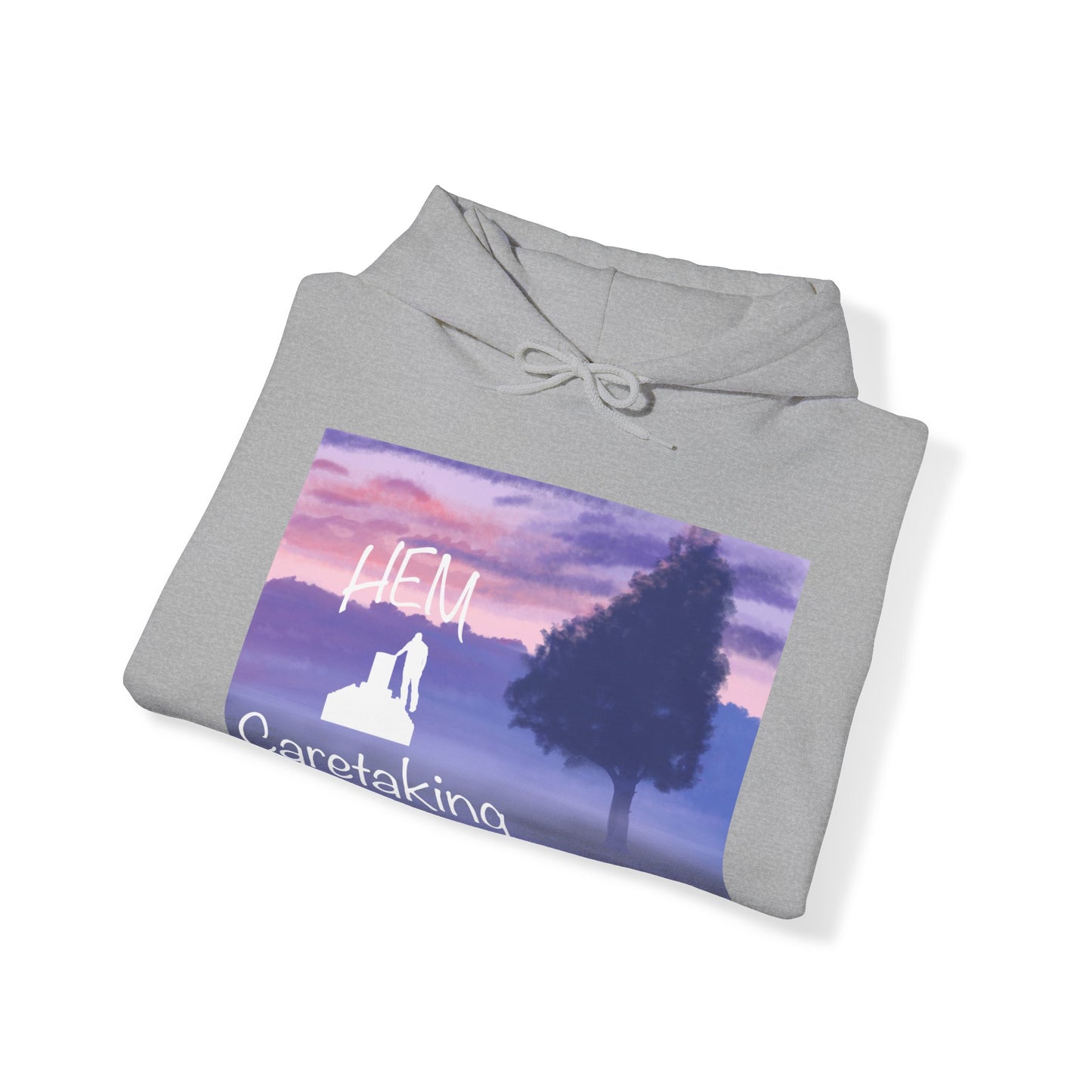 HEM Logo Sunrise Unisex Heavy Blend™ Hooded Sweatshirt