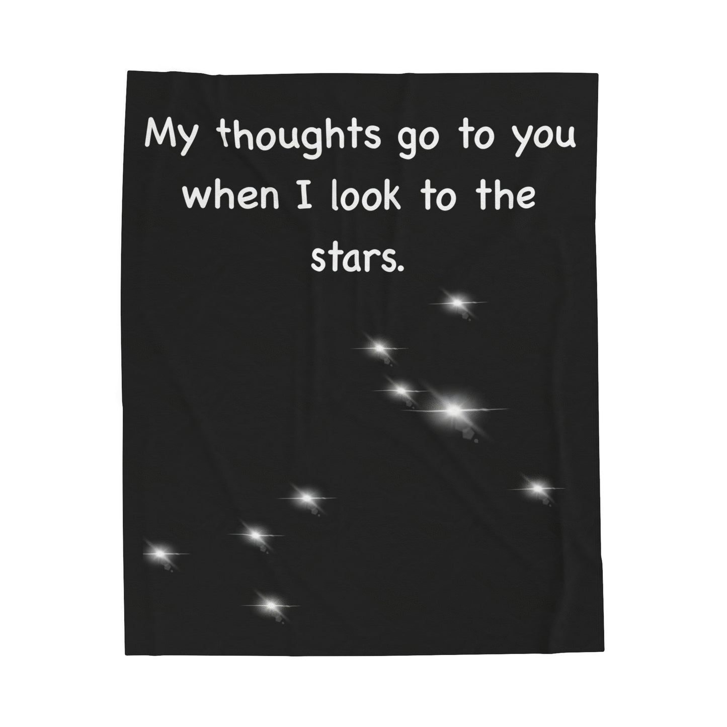 Canis Major The Big Dog Velveteen Plush Blanket