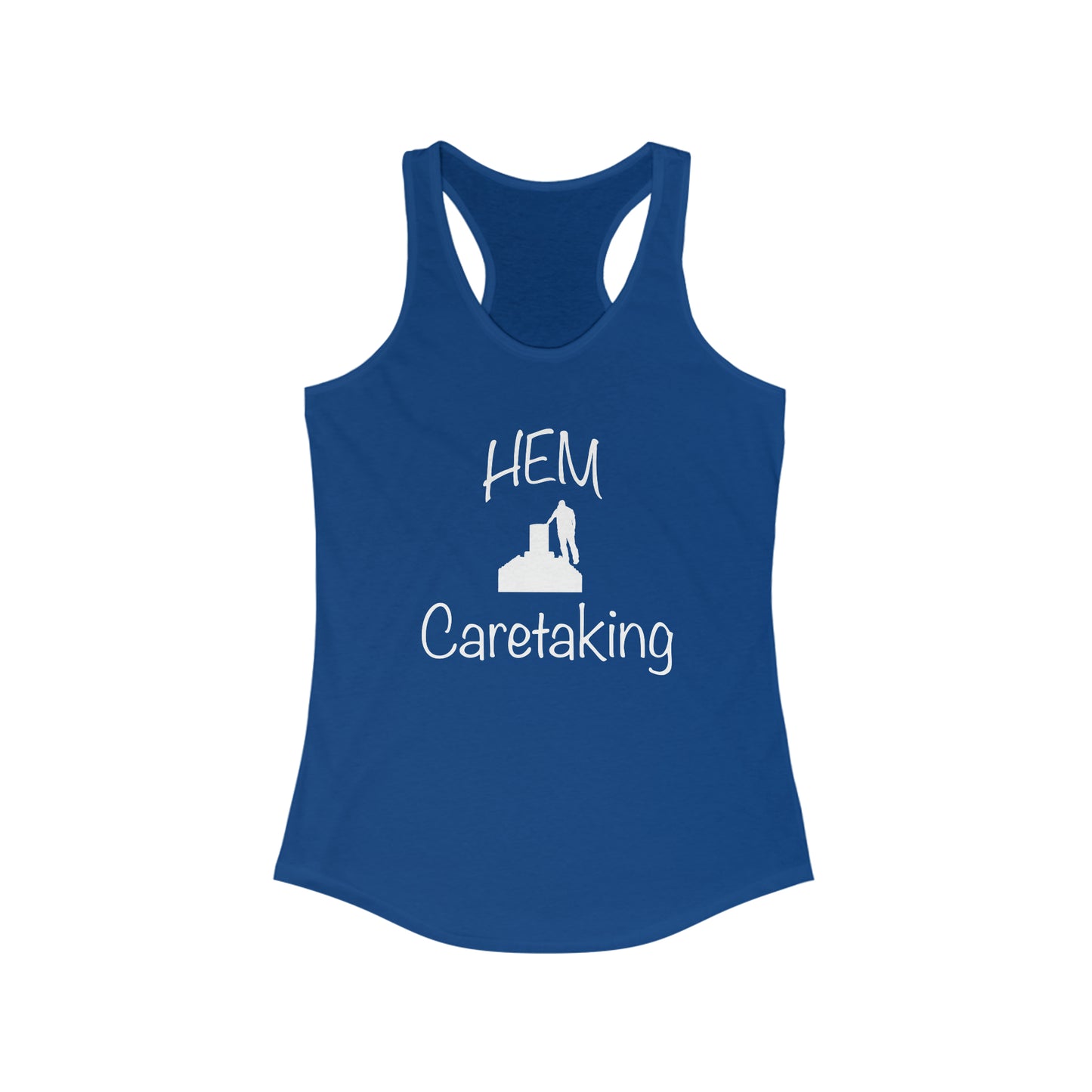 HEM Logo Women's Ideal Racerback Tank