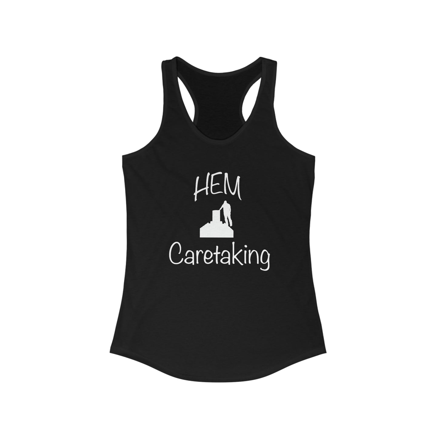 HEM Logo Women's Ideal Racerback Tank