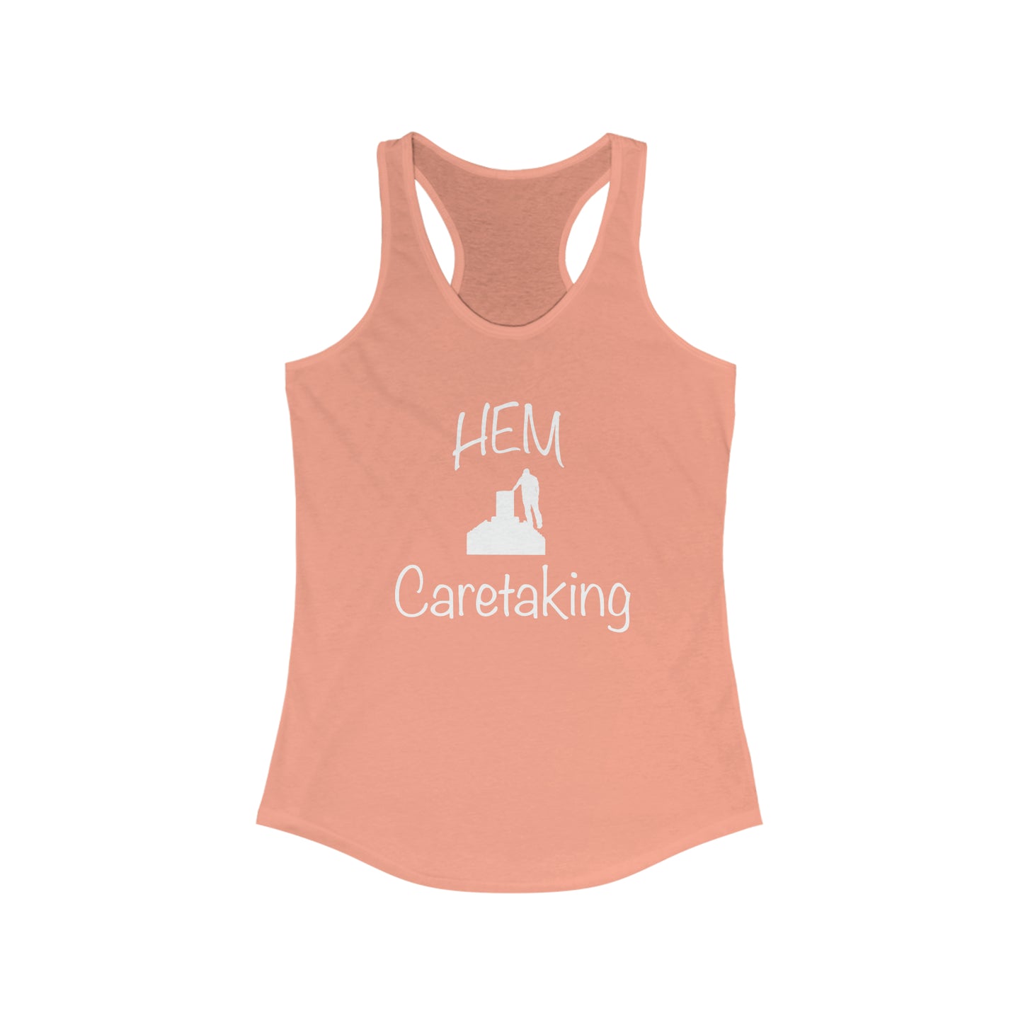 HEM Logo Women's Ideal Racerback Tank