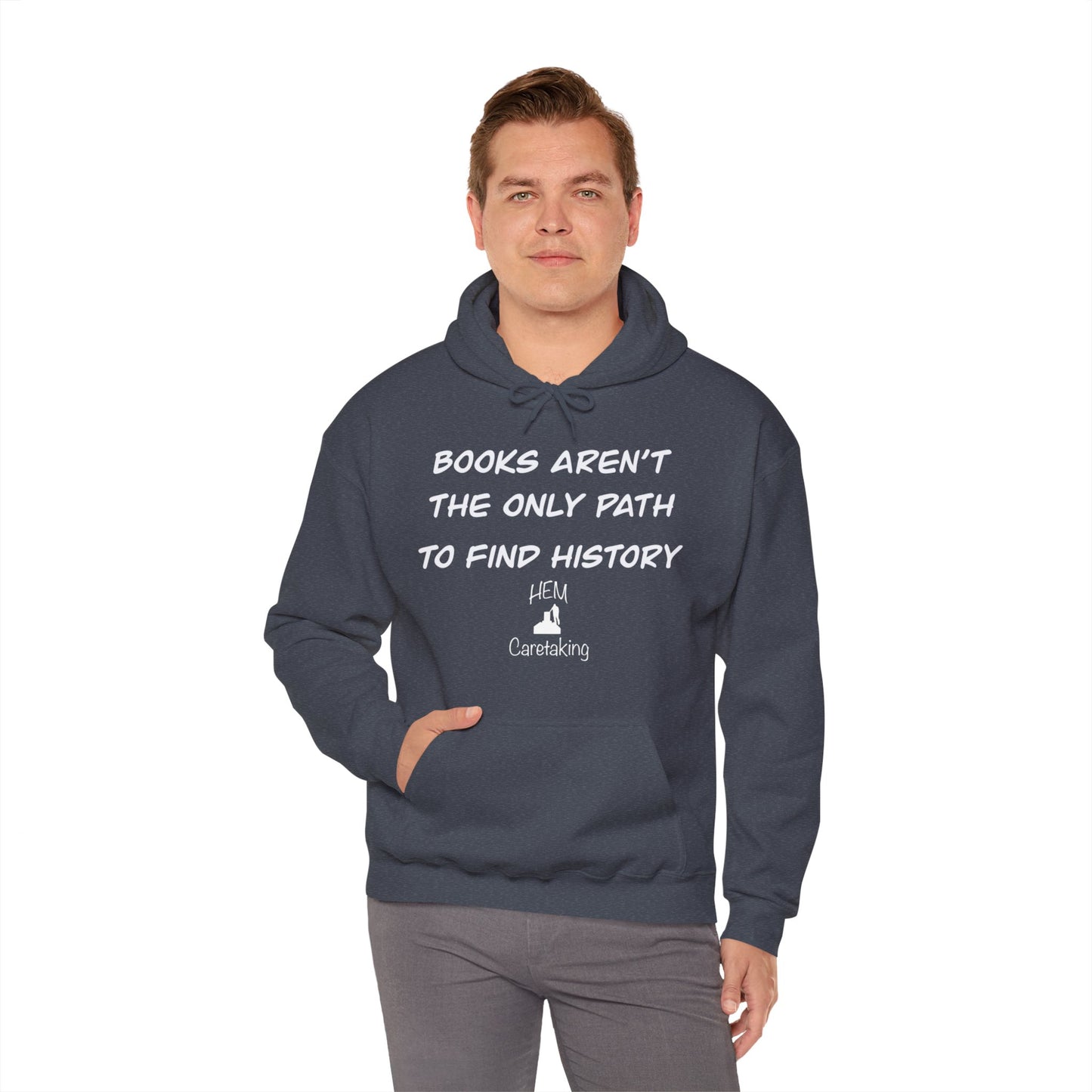 HEM Logo Pathway Unisex Heavy Blend™ Hooded Sweatshirt