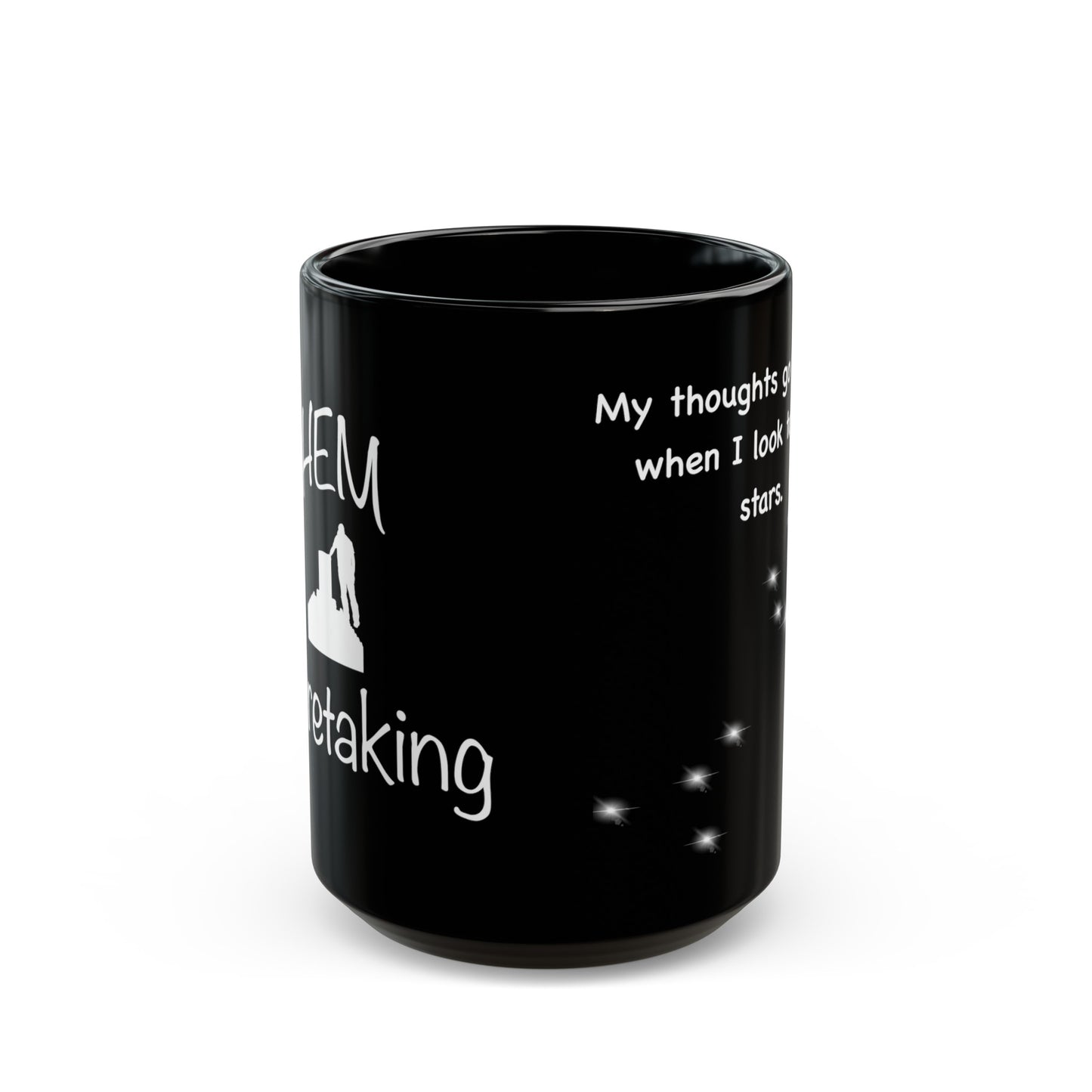 Canis Major The Big Dog Black Mug (11oz, 15oz)