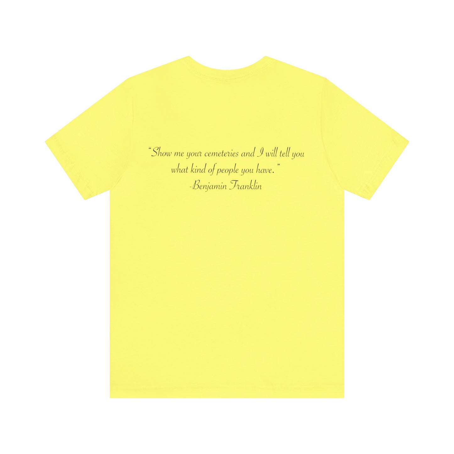 HEM Logo w/ Quote Unisex Jersey Short Sleeve Tee