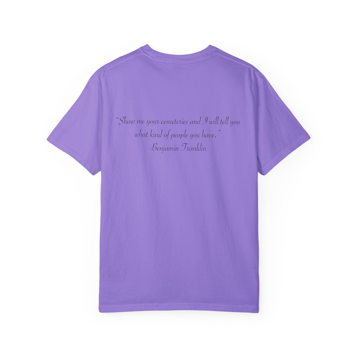 HEM Logo w/ Quote Unisex Garment-Dyed T-shirt