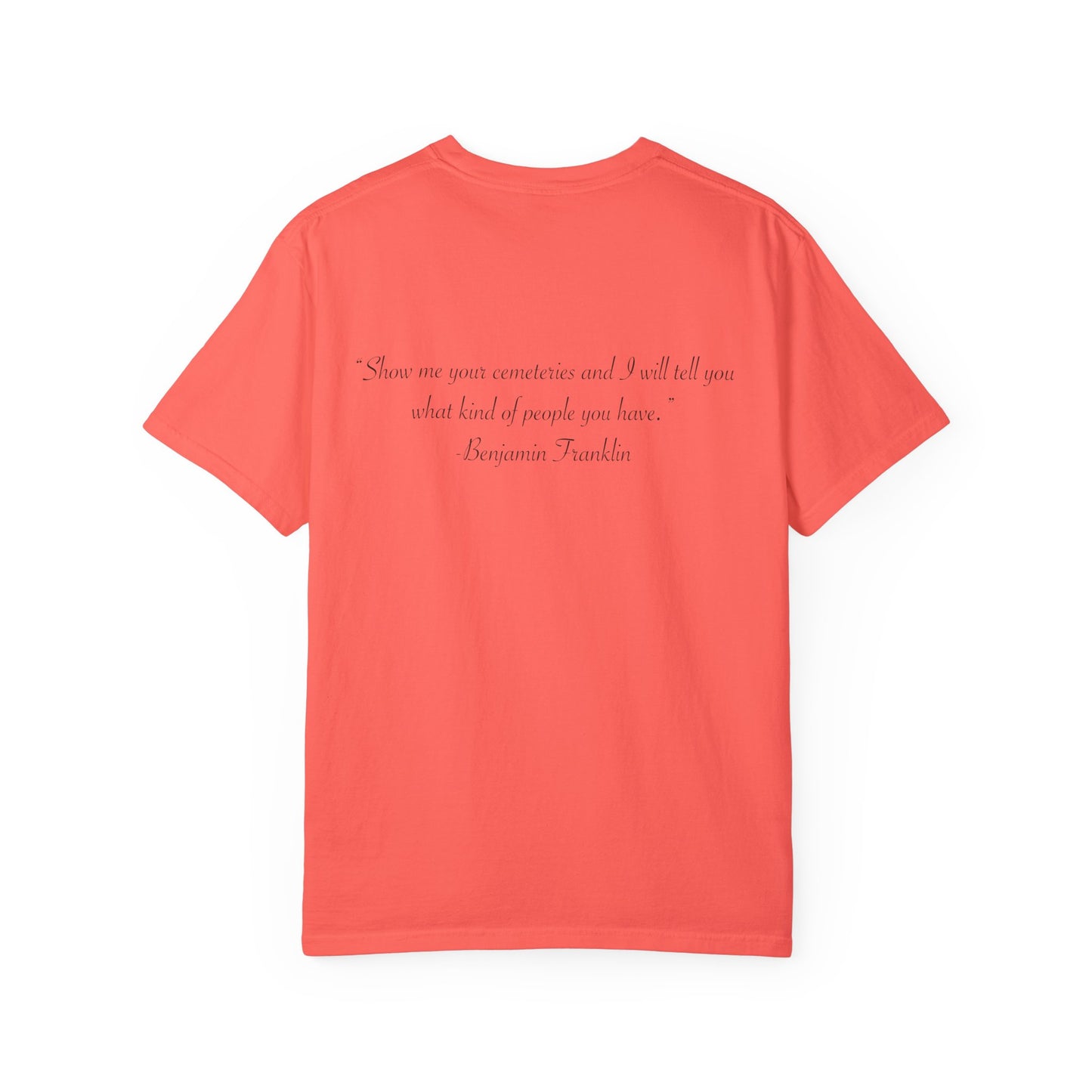 HEM Logo w/ Quote Unisex Garment-Dyed T-shirt