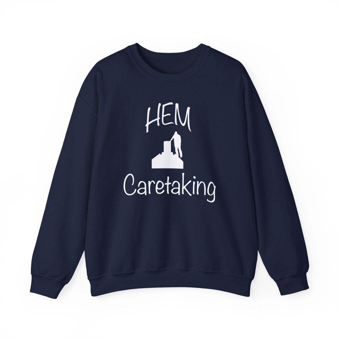 HEM Logo w/ Quote Unisex Heavy Blend™ Crewneck Sweatshirt