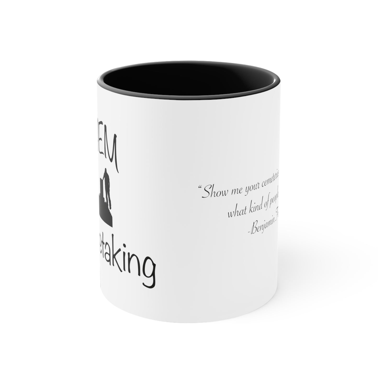 HEM Logo w/ Quote Accent Coffee Mug, 11oz