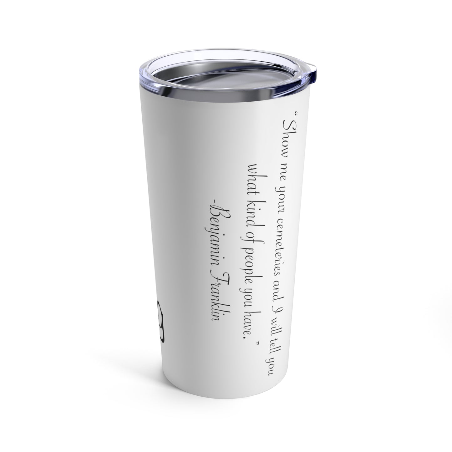 HEM Logo w/ Quote Tumbler 20oz