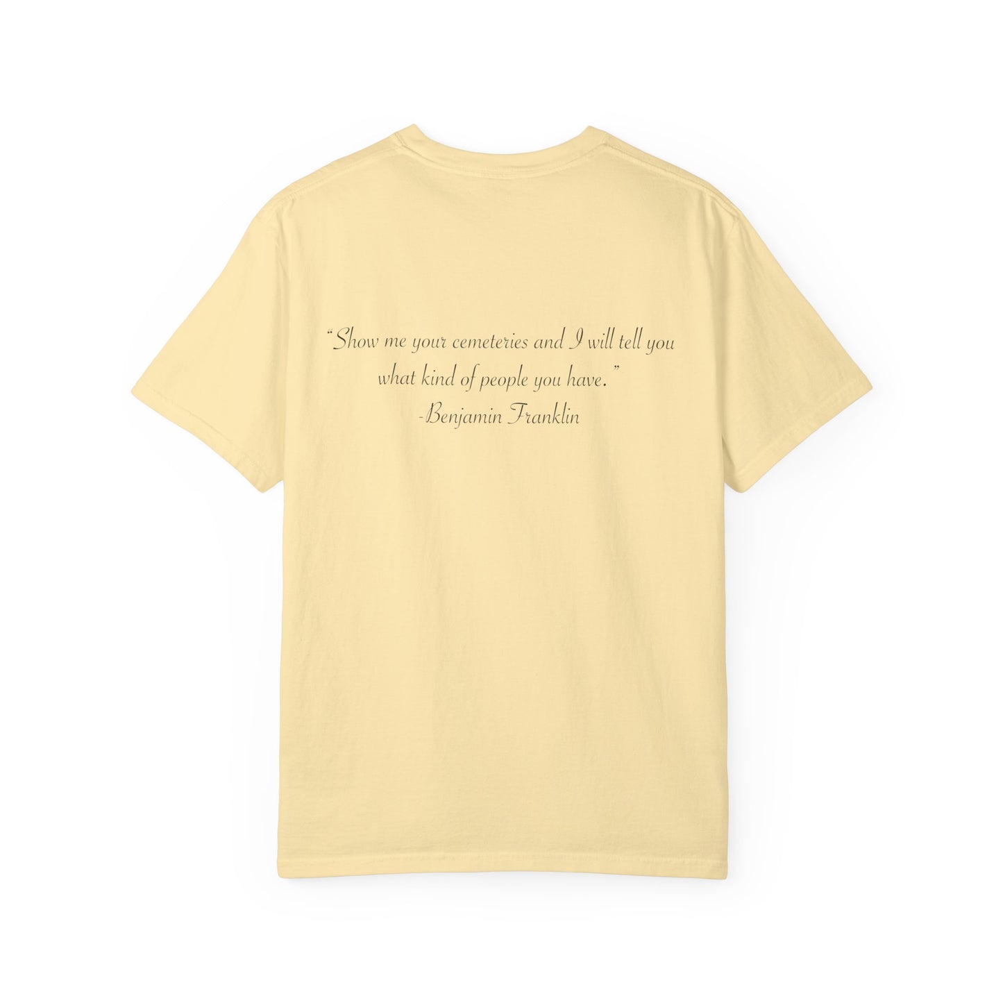 HEM Logo w/ Quote Unisex Garment-Dyed T-shirt