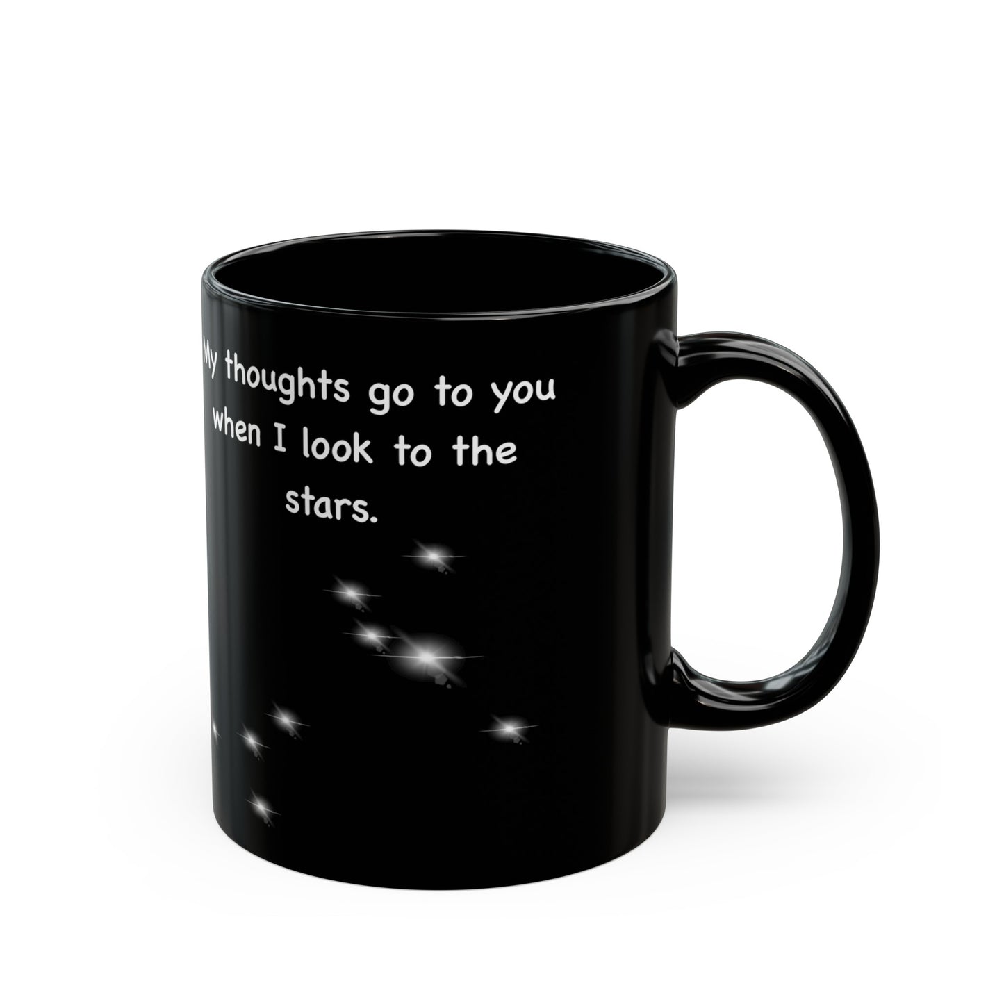 Canis Major The Big Dog Black Mug (11oz, 15oz)