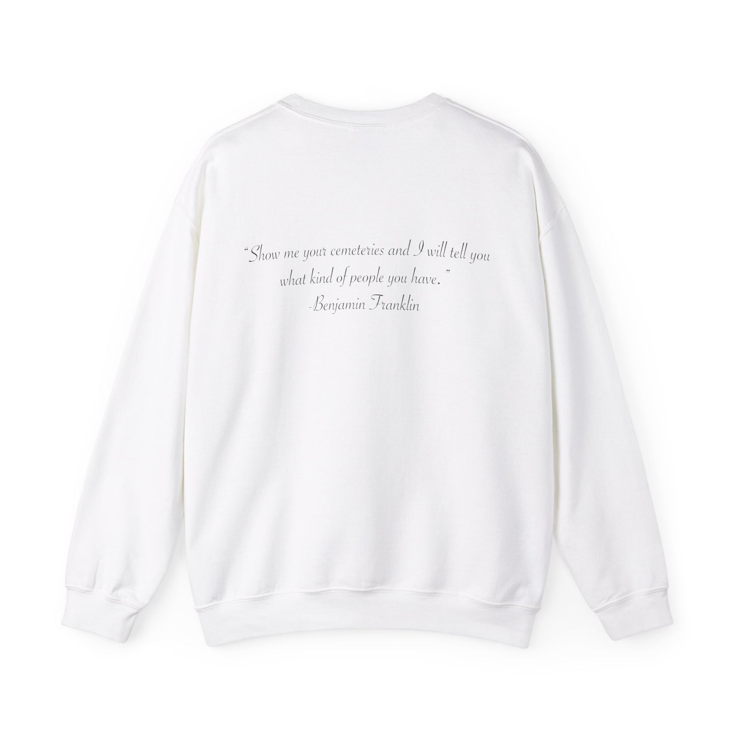 HEM Logo w/ Quote Unisex Heavy Blend™ Crewneck Sweatshirt