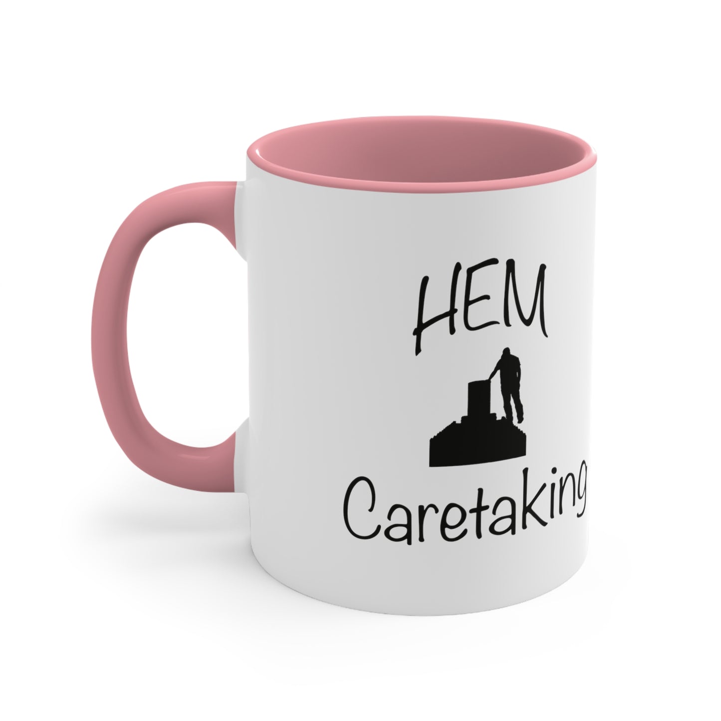 HEM Logo w/ Quote Accent Coffee Mug, 11oz