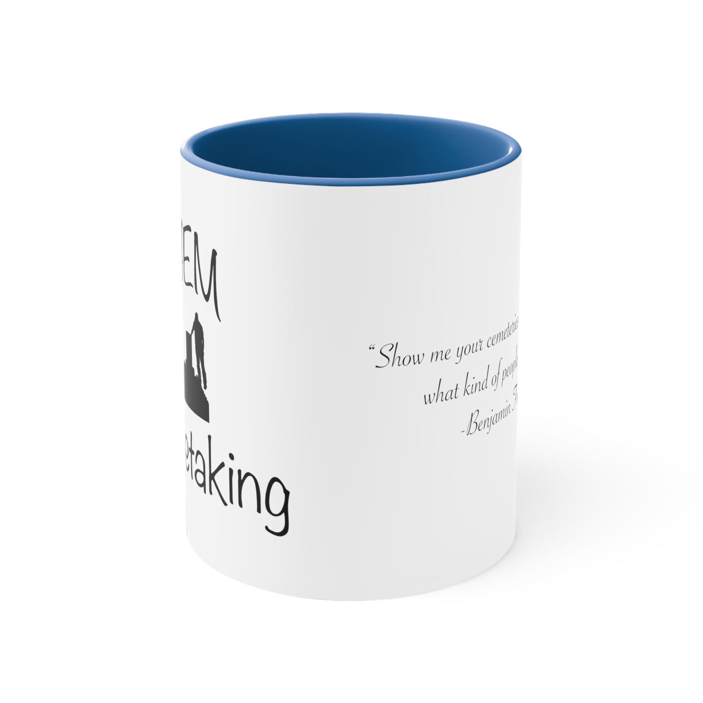 HEM Logo w/ Quote Accent Coffee Mug, 11oz