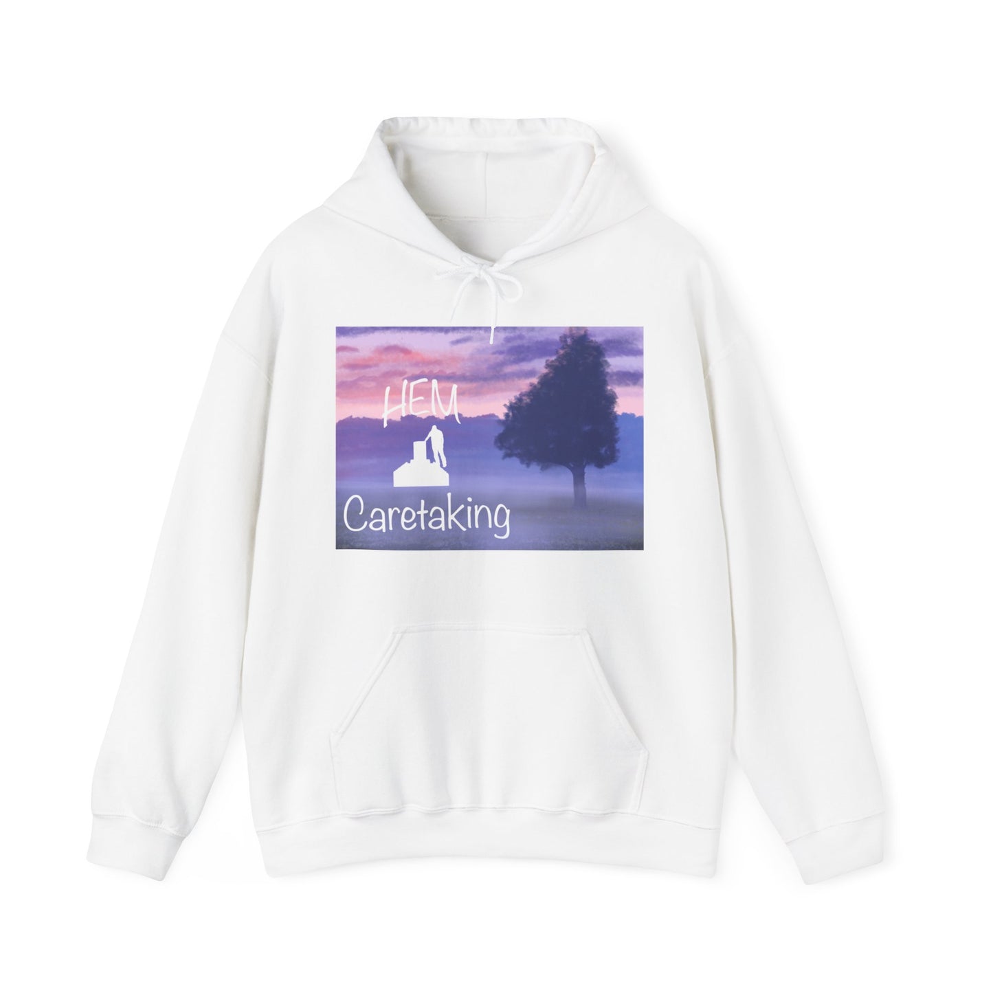 HEM Logo Sunrise Unisex Heavy Blend™ Hooded Sweatshirt