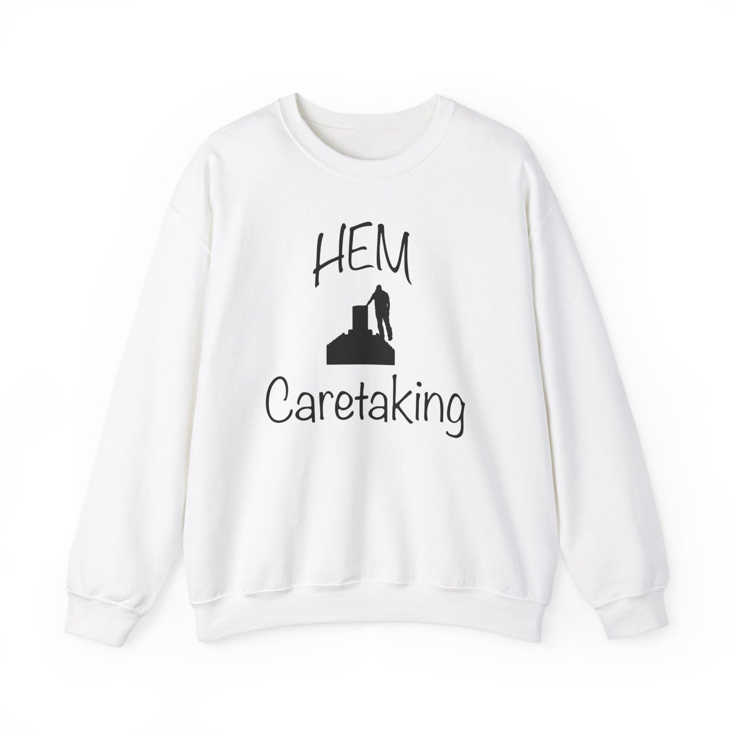 HEM Logo w/ Quote Unisex Heavy Blend™ Crewneck Sweatshirt