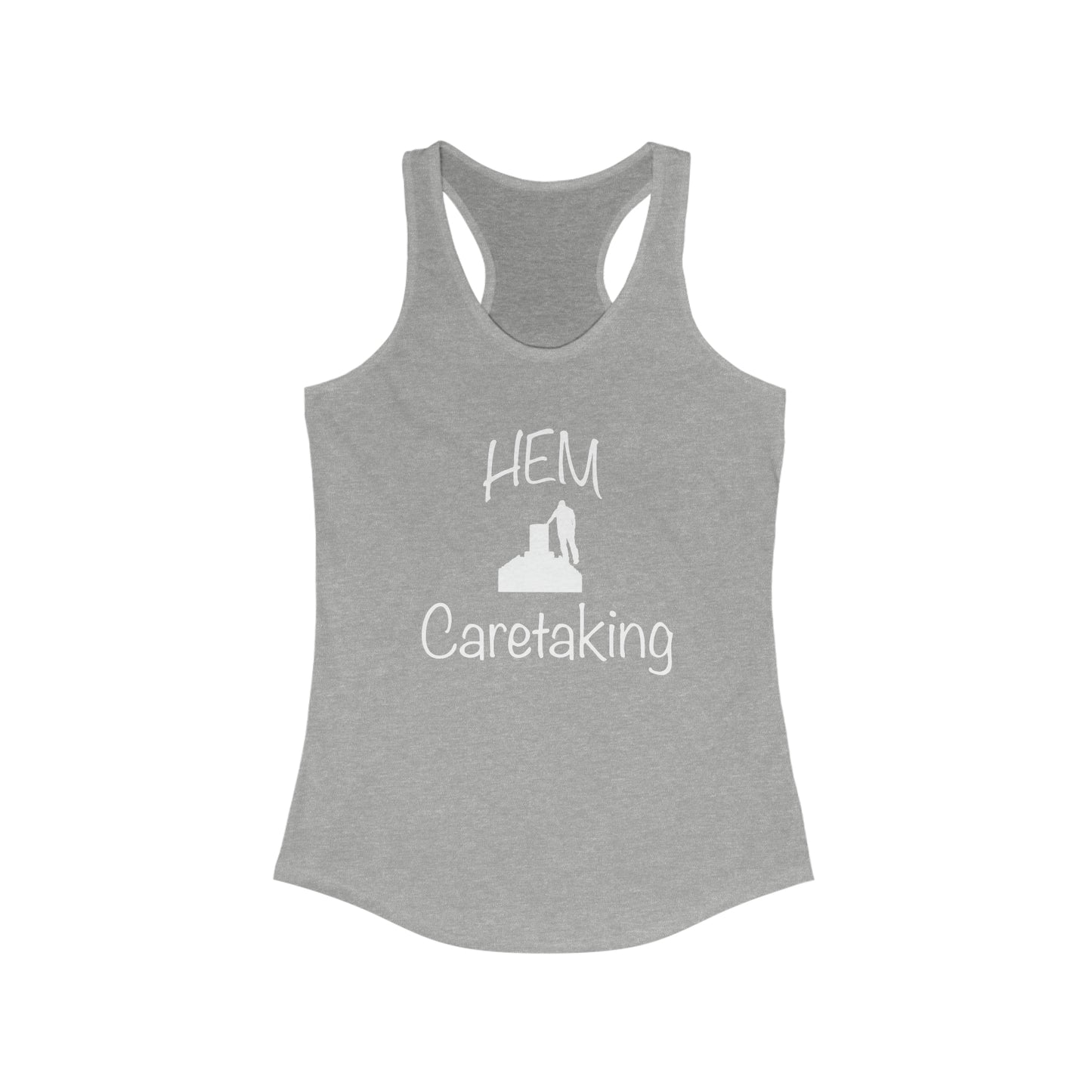 HEM Logo Women's Ideal Racerback Tank