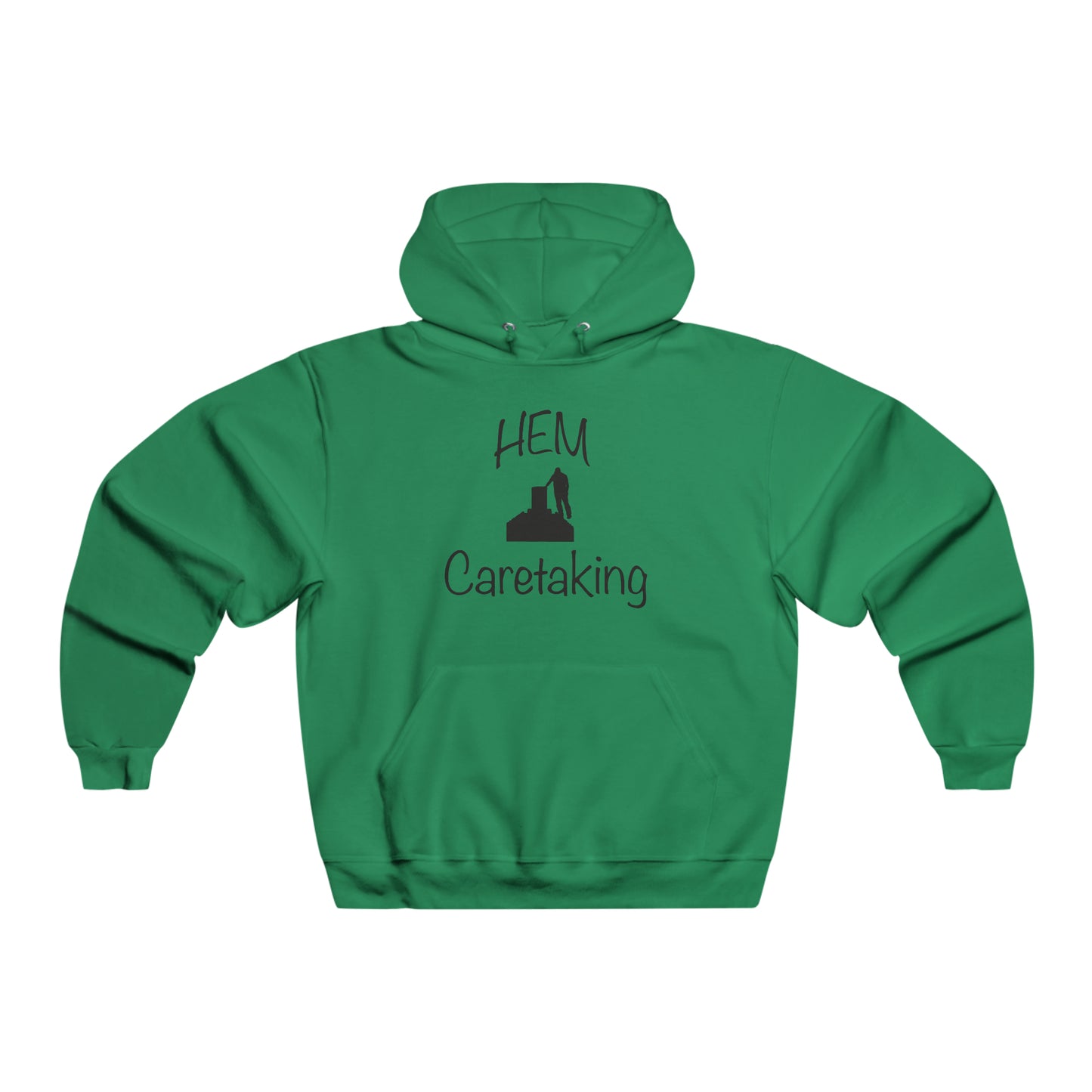 HEM Logo w/ Quote Men's NUBLEND® Hooded Sweatshirt