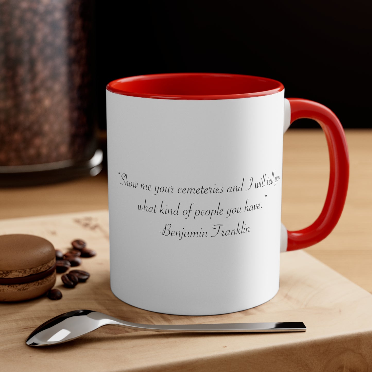 HEM Logo w/ Quote Accent Coffee Mug, 11oz