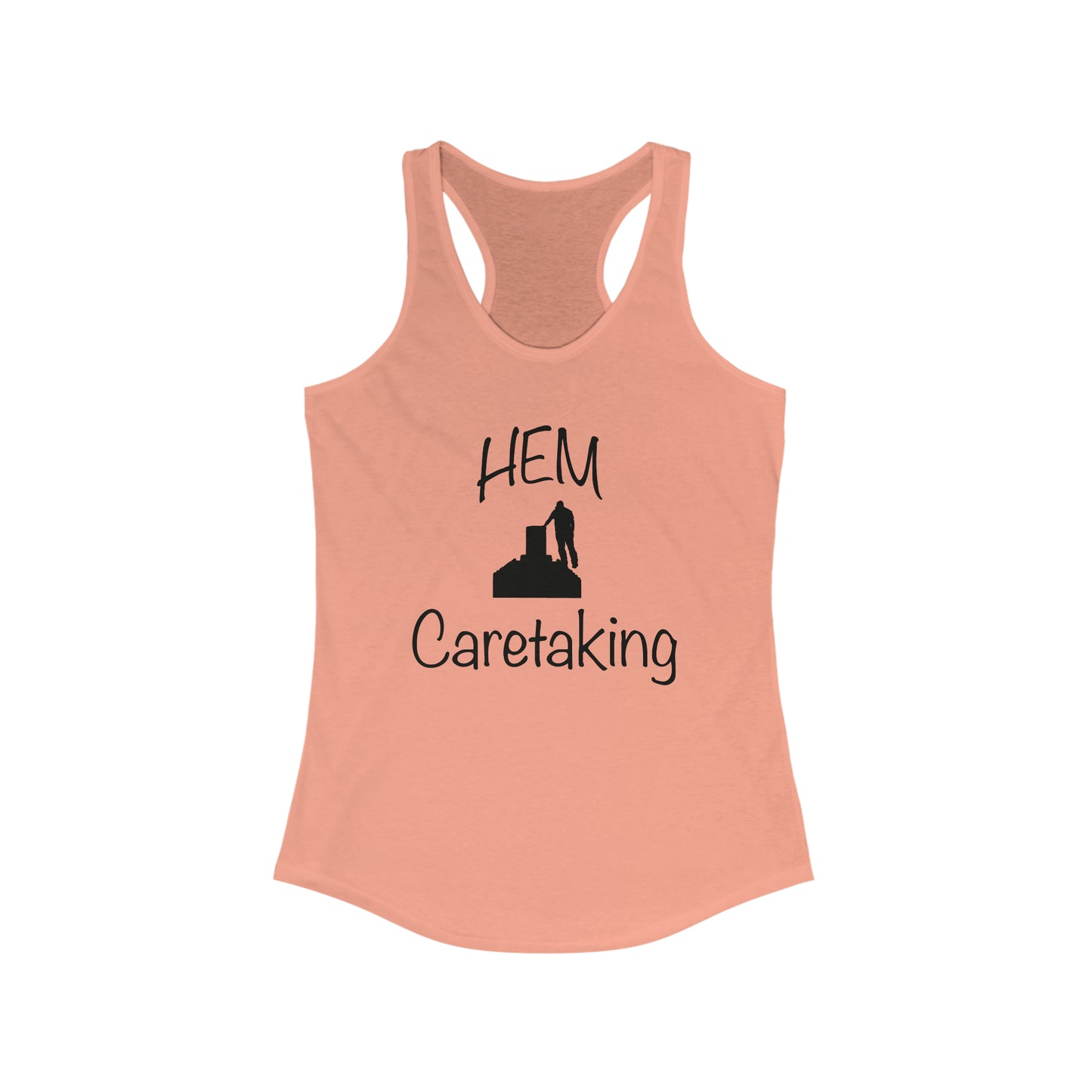 HEM Logo Women's Ideal Racerback Tank