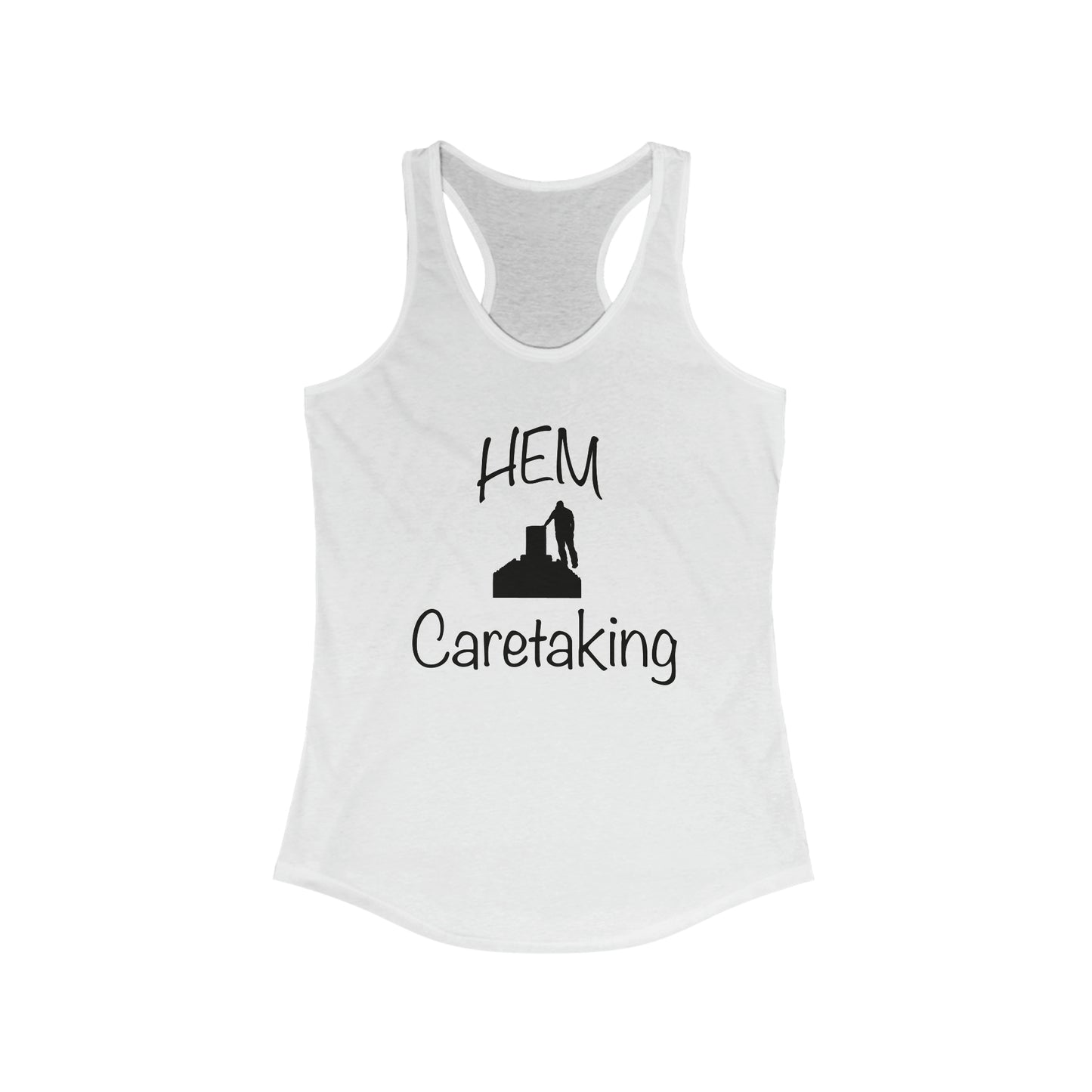 HEM Logo Women's Ideal Racerback Tank