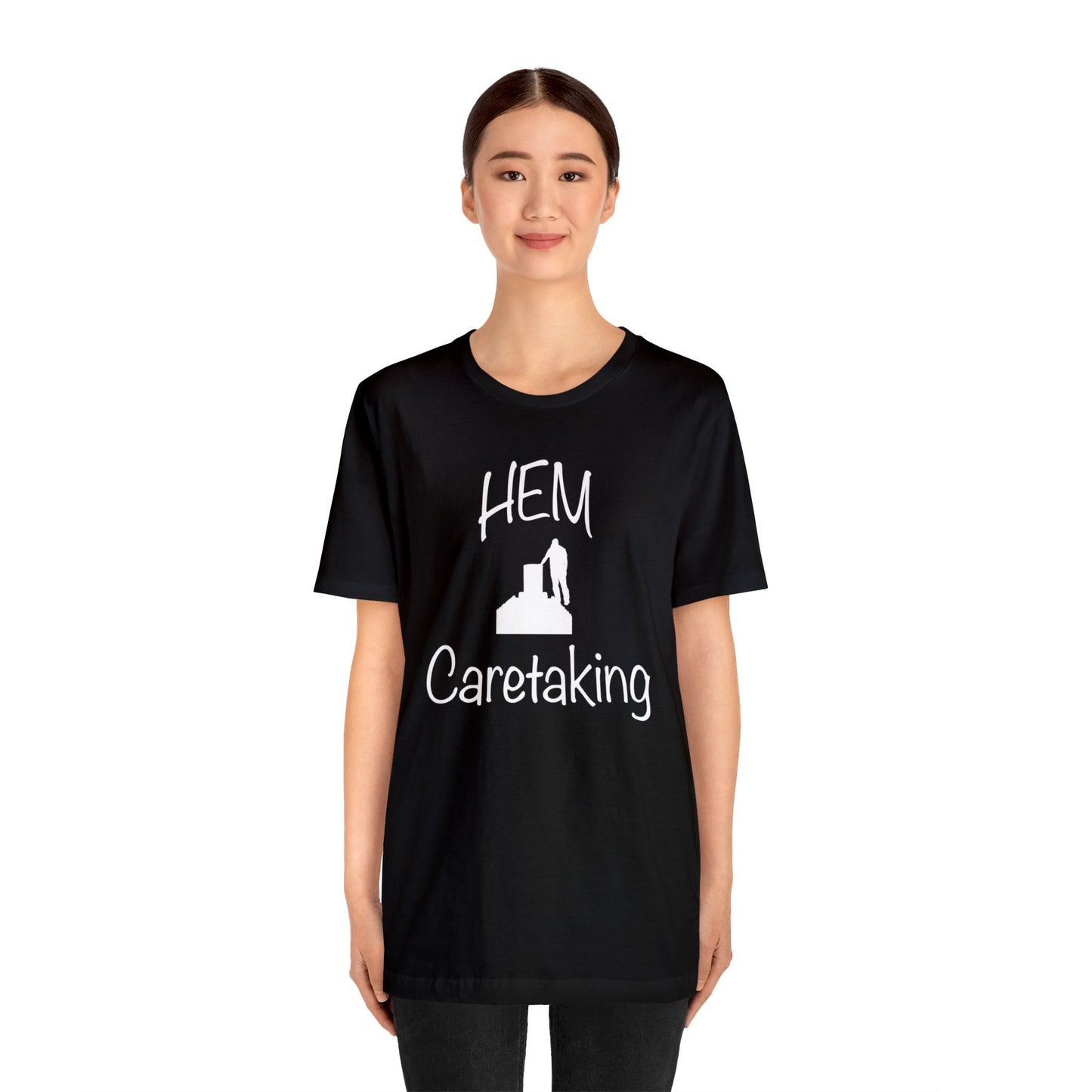 HEM Logo w/ Quote Unisex Jersey Short Sleeve Tee