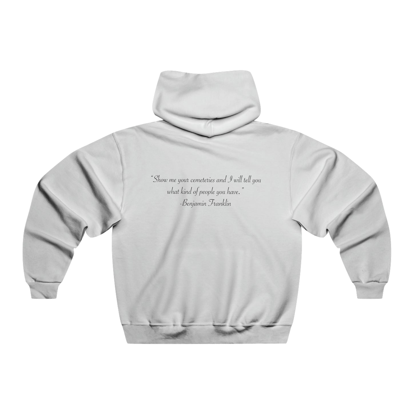 HEM Logo w/ Quote Men's NUBLEND® Hooded Sweatshirt